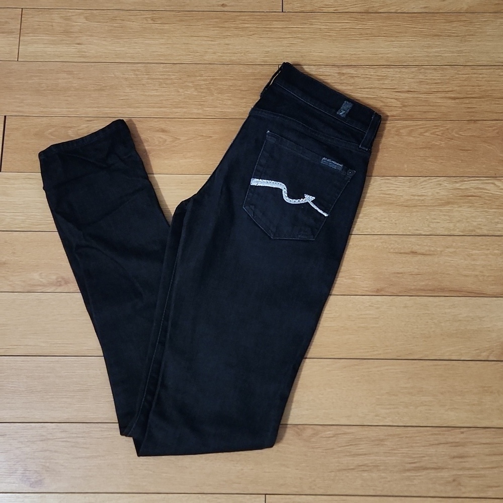 Women's 7 for all man kind Roxanne Skinny Jeans size 26